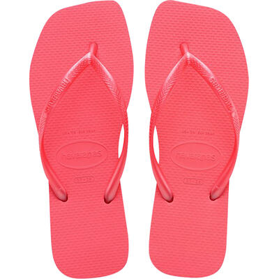 Sandália Feminina HAVAIANAS Slim Square 35/36 Coral