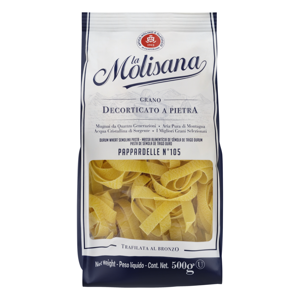 Massa Italiana Grano Duro LA MOLISANA Pappardelle 500g