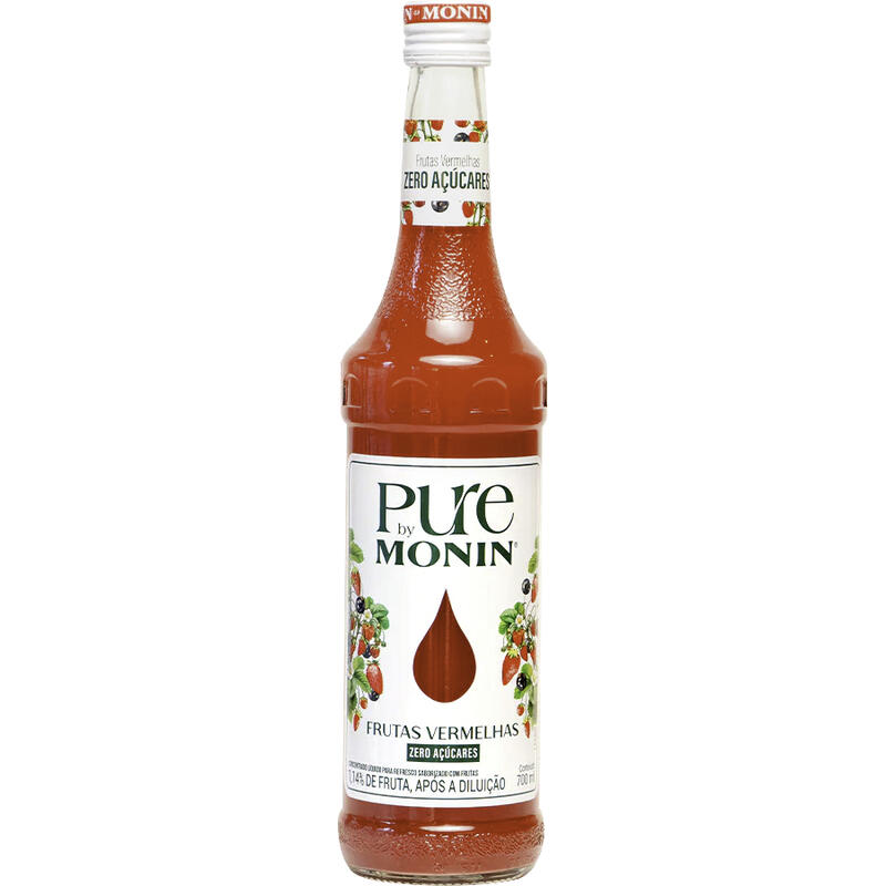 Xarope Pure Monin Frutas Vermelhas Zero 700ml