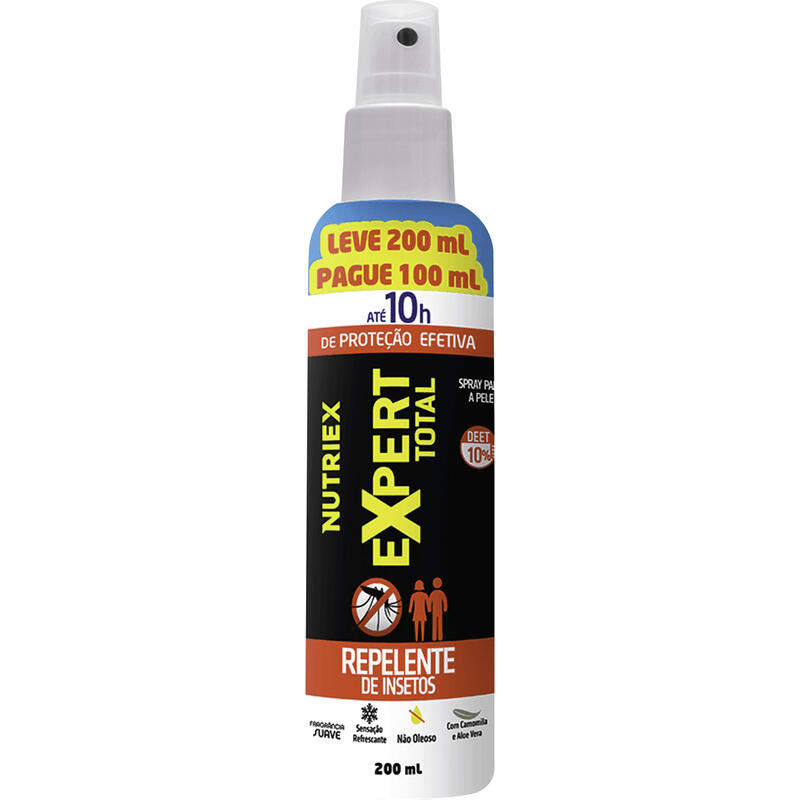 Repelente Expert Total Family 10h LV 200ml PG 100ml