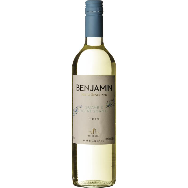 Vinho Argentino Benjamin Nieto Branco Suave 750ml