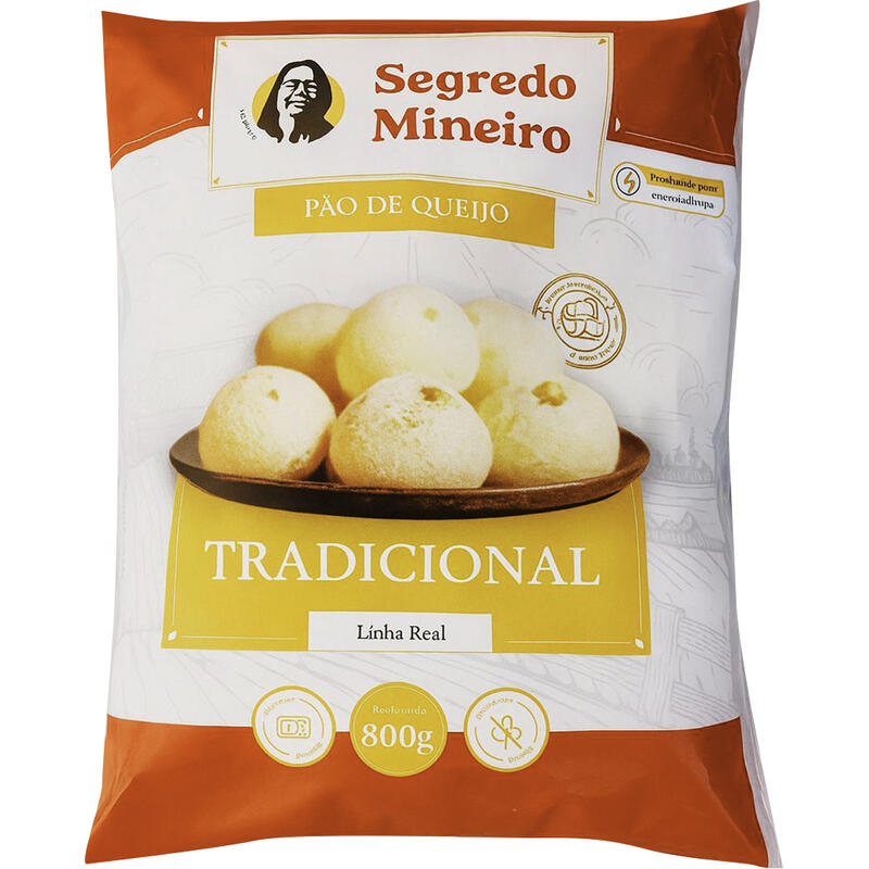 Pão de Queijo Real Tradicional 800g