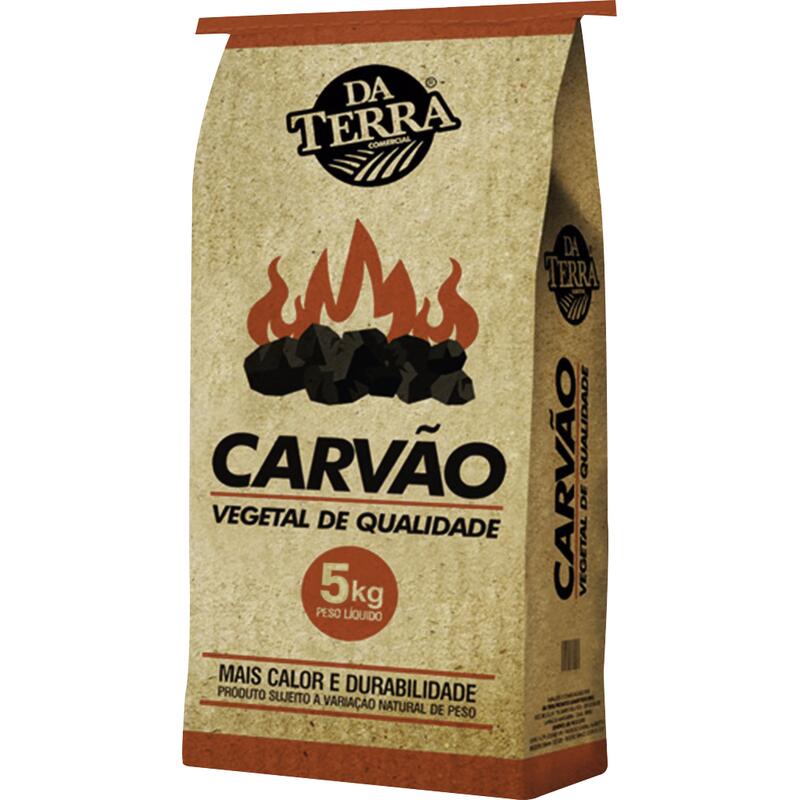 Carvão Vegetal Da Terra 5kg