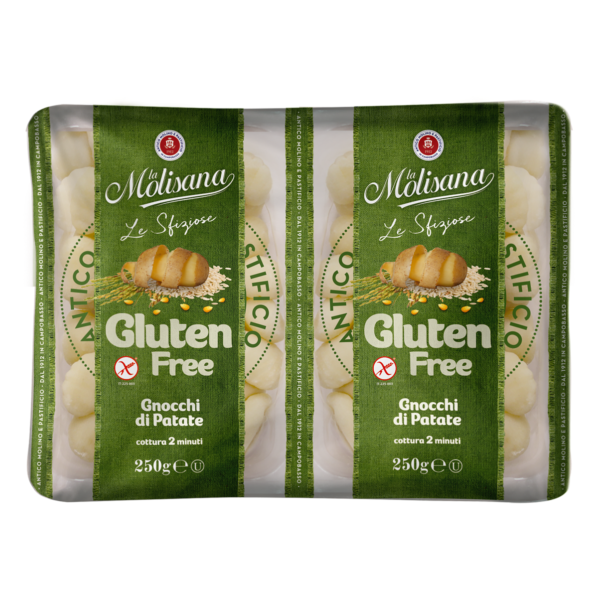 Gnocchi de Batata Sem Glúten La Molisana 500g