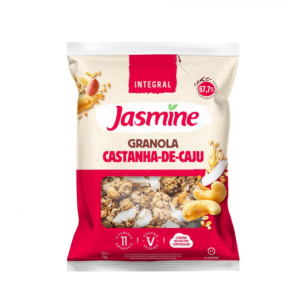 Granola Jasmine Castanha de Caju Integral 1kg