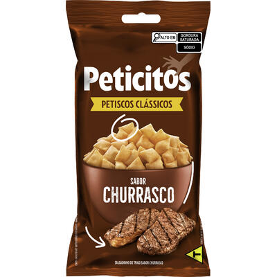 Salgadinho Peticitos Churrasco 40g