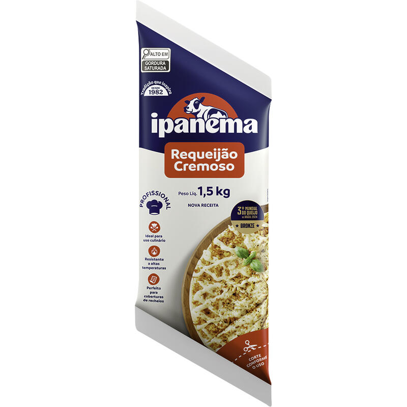 Requeijão Culinário Ipanema 1,5kg