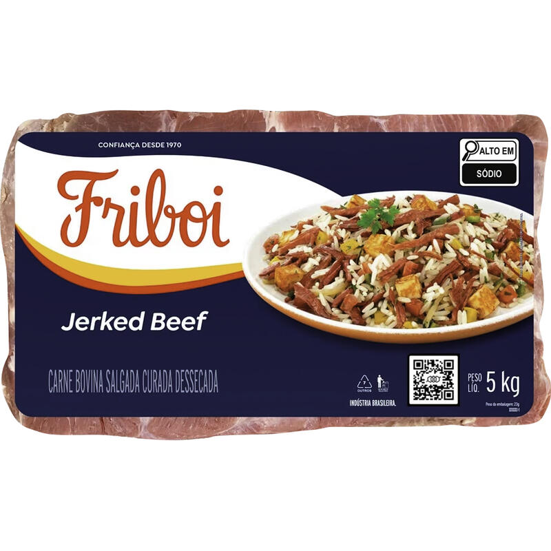 Jerked Beef Friboi Ponta de Agulha 5kg