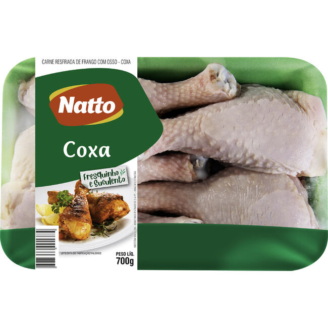 Coxa de Frango Natto Resfriada 700g