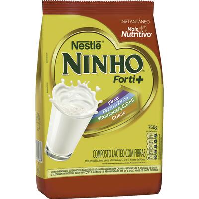 Composto Lácteo Ninho Forti+ Instantâneo Sachê 750g