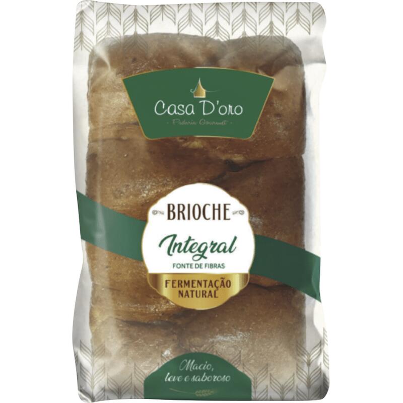 Pão Brioche Casa D'Oro Integral 300g
