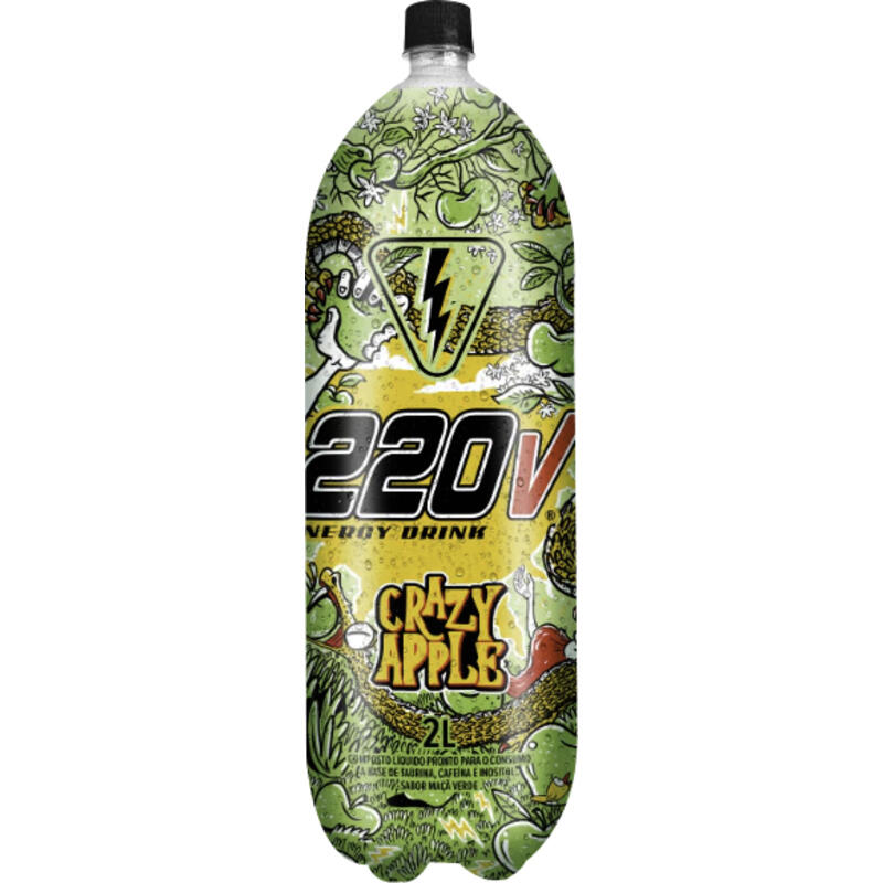 Energético 220V Crazy Apple 2L