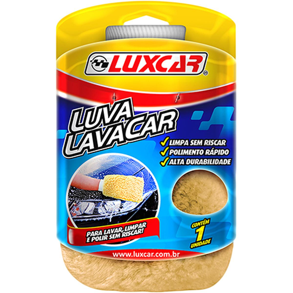 Luva para Lavar Automóveis Luxcar Ref. 2401