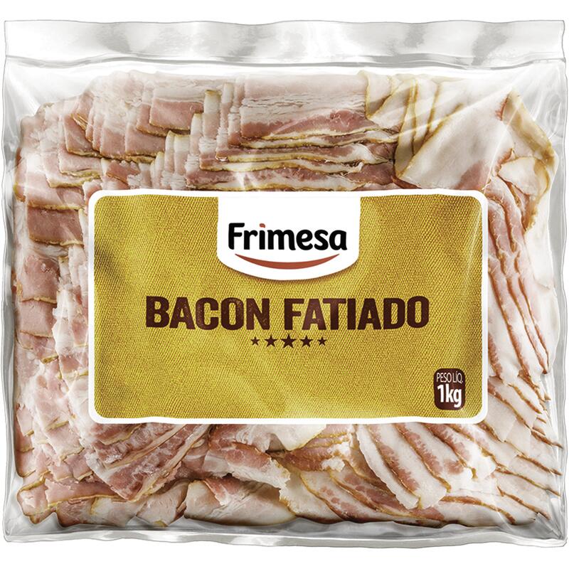 Bacon Fatiado Frimesa Congelado 1kg