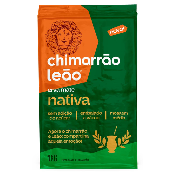 Erva Mate Chimarrão Leão 1kg - A vácuo