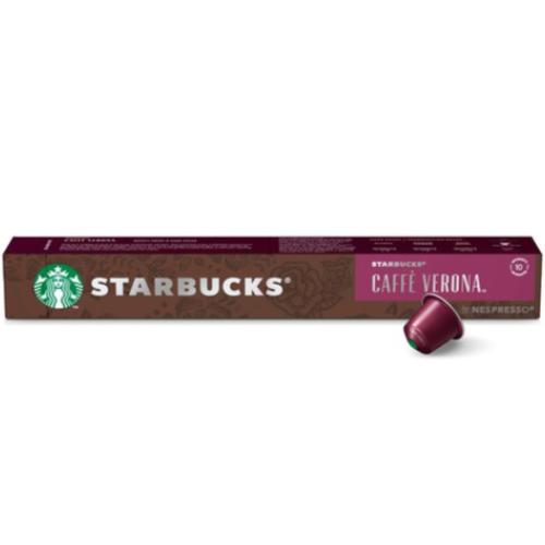 Cápsula Starbucks Nespresso Caffe Verona 10 Cápsulas