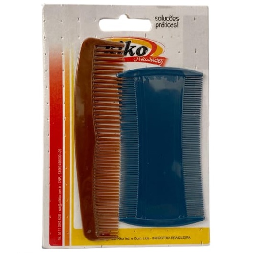 Conjunto Kiko Pente Fino/ Pente Para Bolso