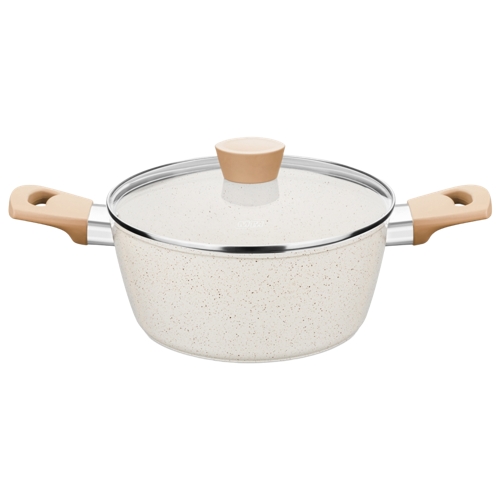 Caçarola Mta Com Tampa De Vidro 2,4l