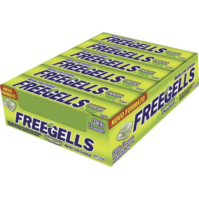 Drops Freegells Fresh Melão 12 un
