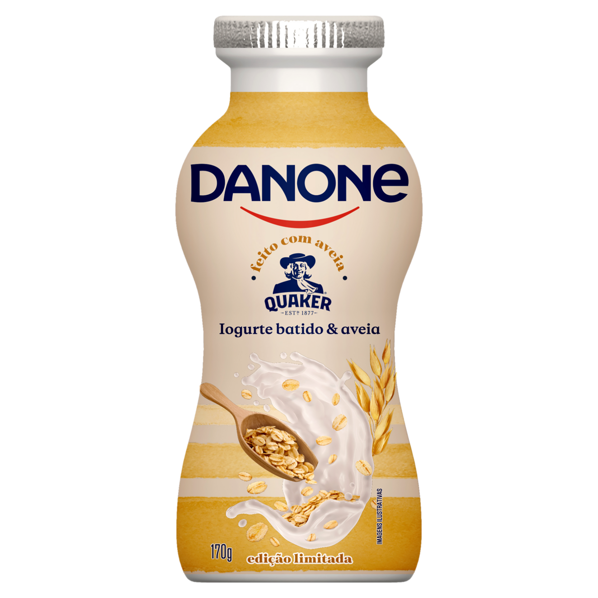 Iogurte DANONE Batido & Aveia 170g