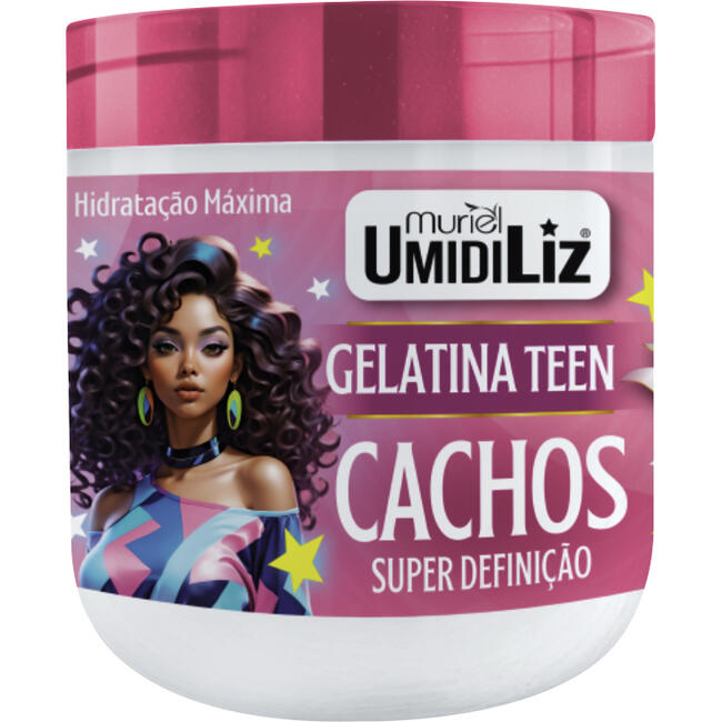 Gelatina Capilar Muriel Teen Algodão Doce 500g