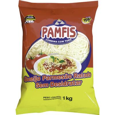 Queijo Parmesão Pamfis Ralado 1kg