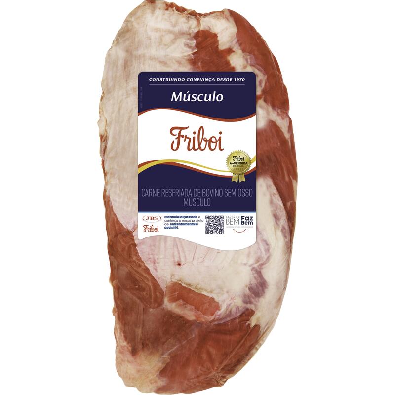 Carne Bovina Músculo Friboi Resf Preço por quilo na peça