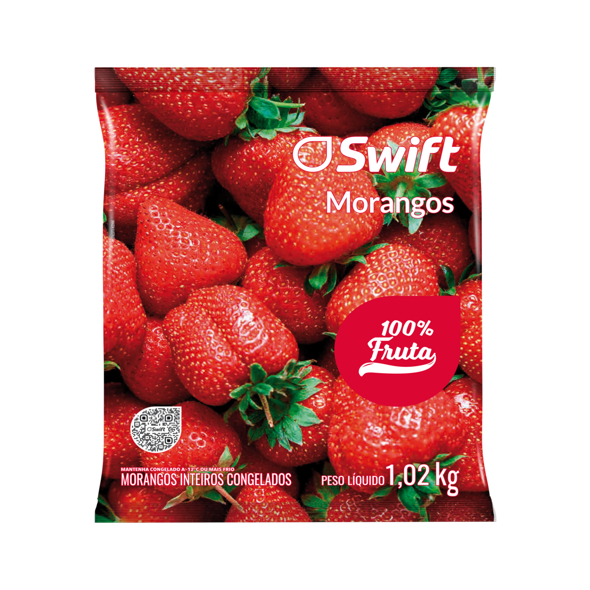 Morango Congelado Swift 1,020 Kg
