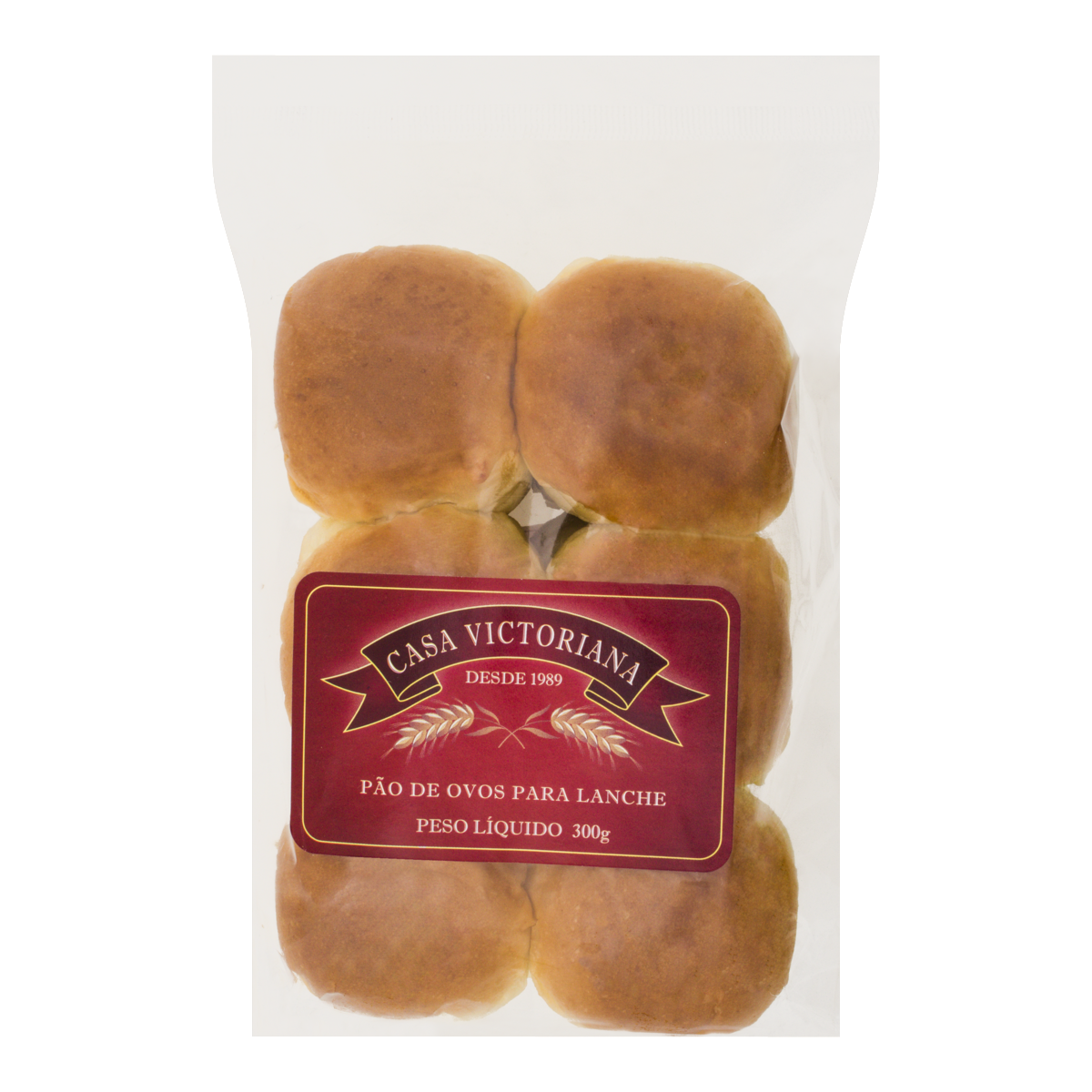 Pão de Ovos para Lanche Casa Victoriana Pacote 300g