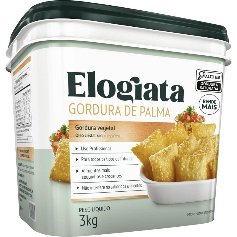 Gordura Vegetal de Palma Elogiata 3kg