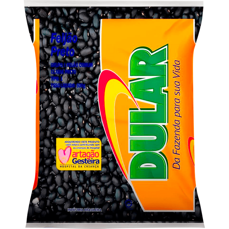 Feijão Preto Dular Tipo 1 1kg