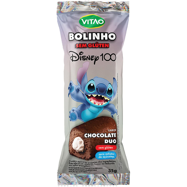 Bolinho Vitao 35g - Disney - Sem Glúten - Duo
