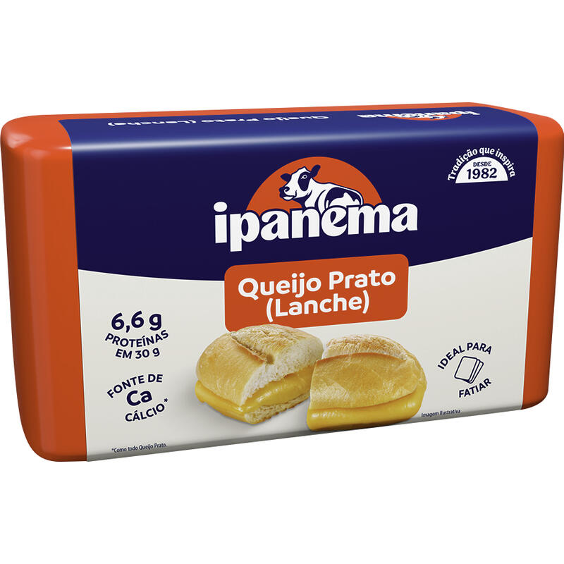 Queijo Prato Ipanema Preço por quilo na peça