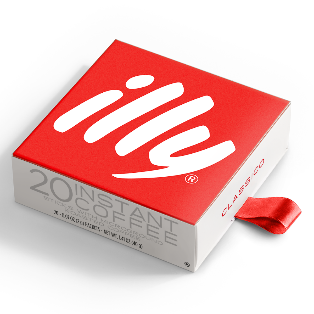 Café Solúvel Illy Stick Clássico 20 Unidades