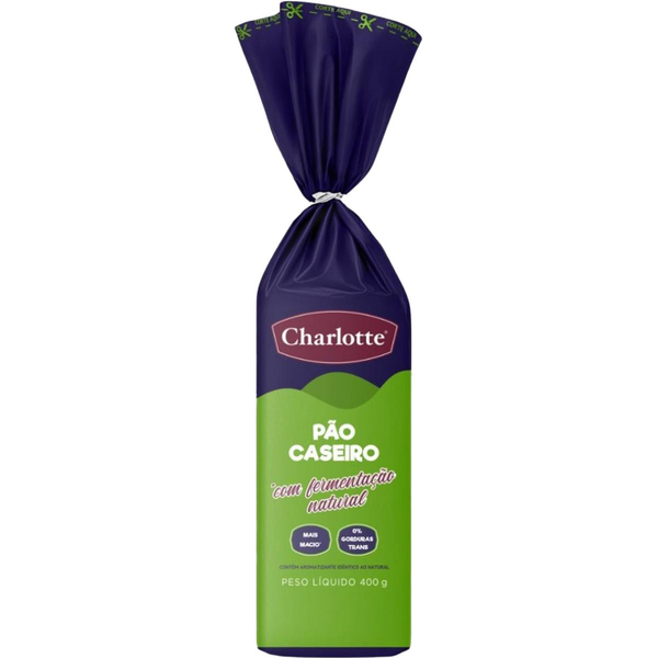 Pão Charlotte 400g - Caseiro - Com Fermentação Natural