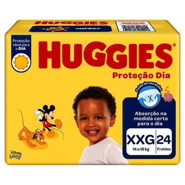 FRALDA HUGGIES PROT.DIA JUMBO