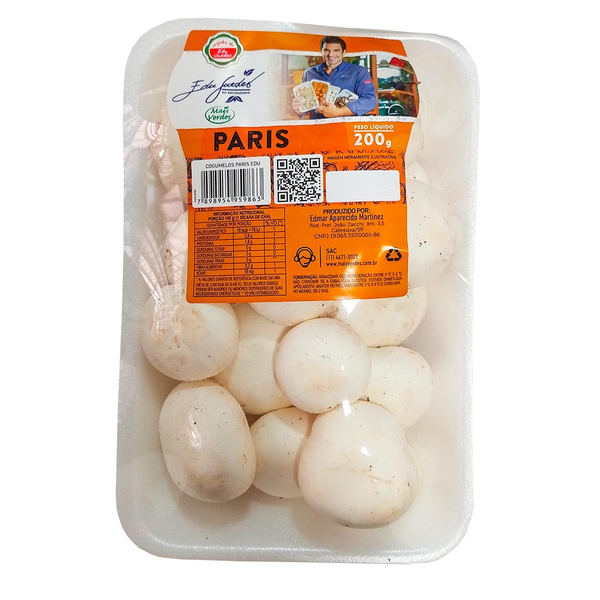 Cogumelo Mais Verdes 200g - Paris