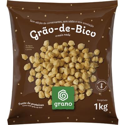 Grão-de-Bico Grano Congelado 1kg