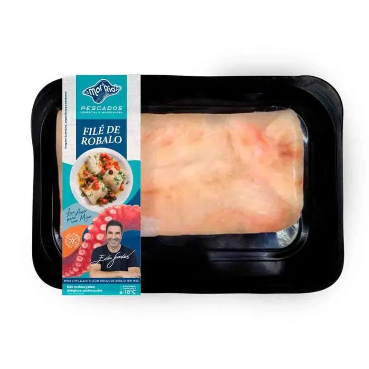 File De Robalo Pedaco Cong S Pele Skin Pack 300g