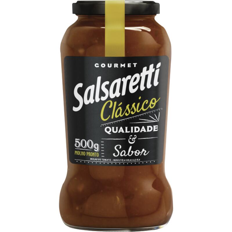 Molho de Tomate SALSARETTI Clássico 500g