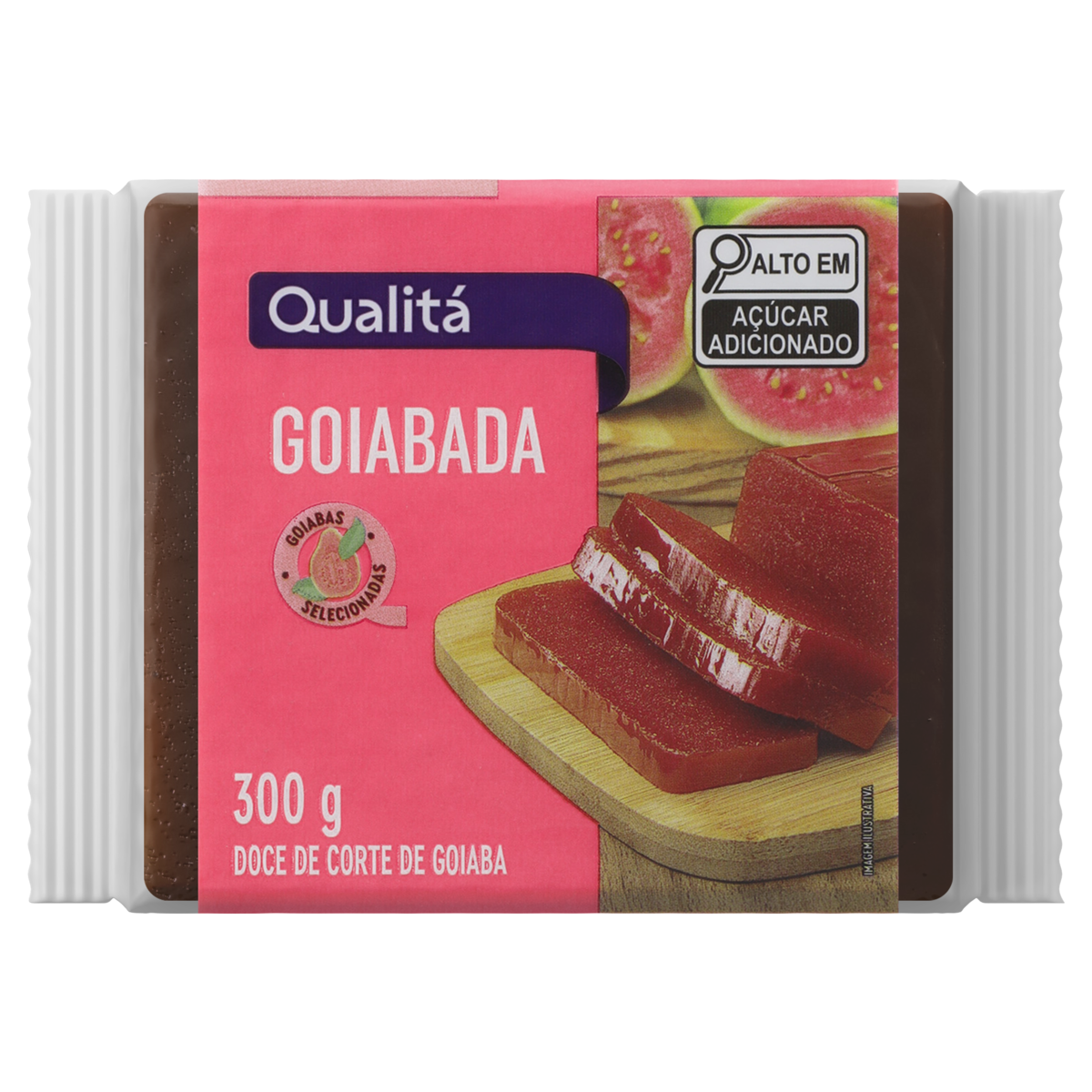 Goiabada Corte Qualitá Pacote 300g