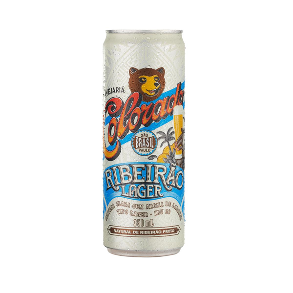 Cerveja COLORADO Ribeirão Lager 350ml Lata