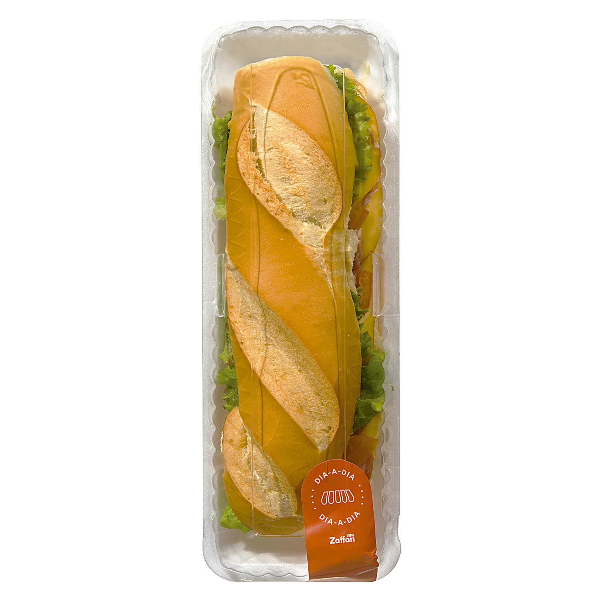 Sanduíche Baguete de Salame e Provolone Zaffari