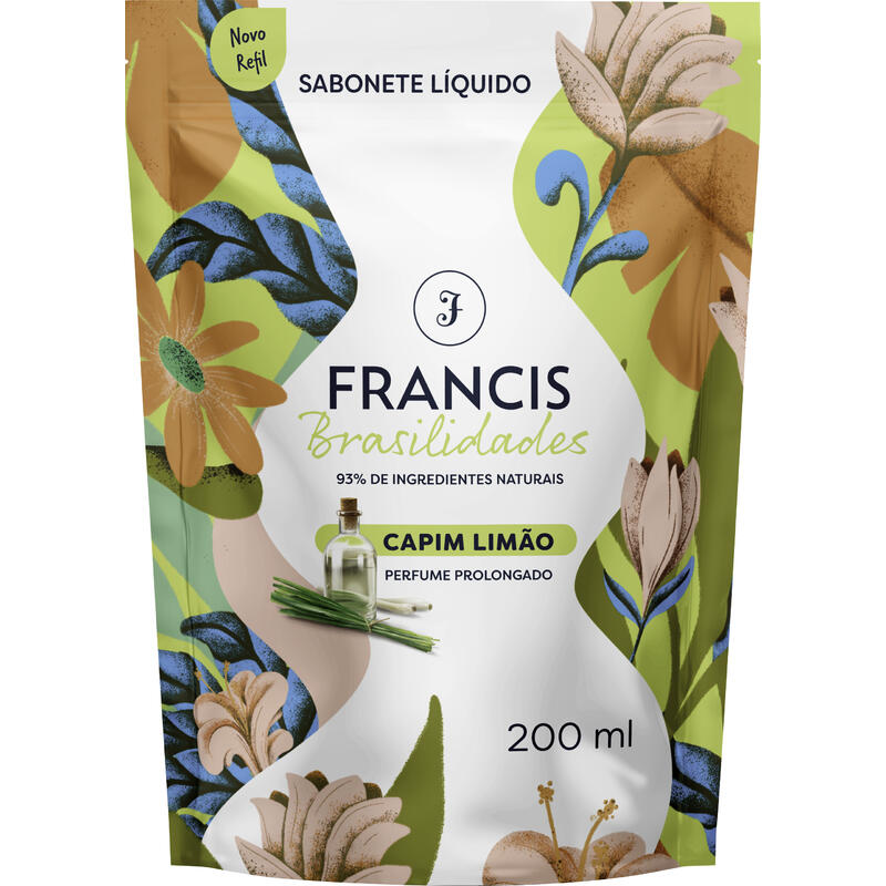 Sabonete Líquido Francis Capim Limão 200ml