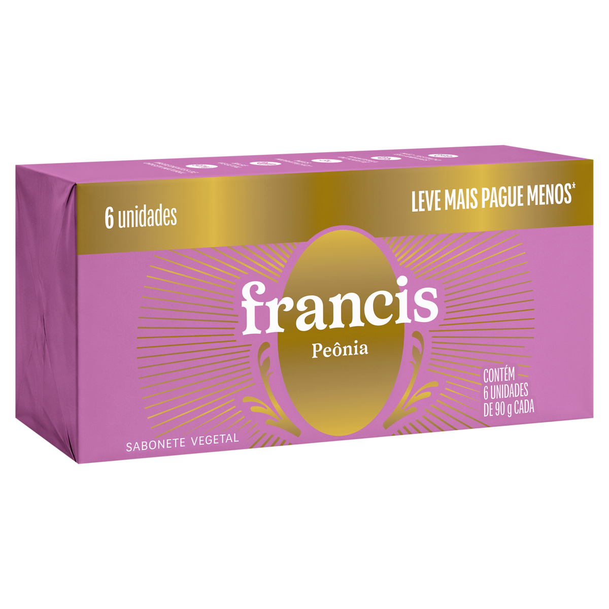 Sabonete Francis Cerejeira e Ylang 90g com 6un