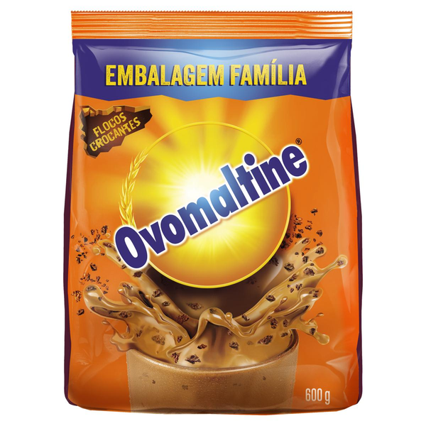 Achocolatado Ovomaltine 600g - Flocos Crocantes - Sachê