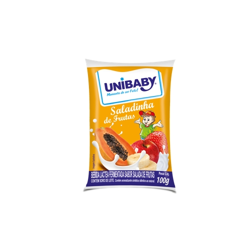 Bebida Láctea Unibaby Salada De Frutas 100g