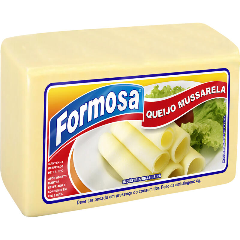 Queijo Mussarela Lanche Formosa Preço por quilo na peça