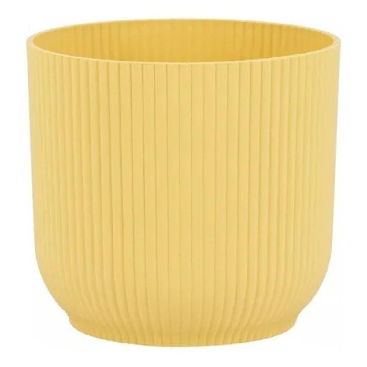 Vaso Siena WEST GARDEN 16x14.8cm Plástico Amarelo