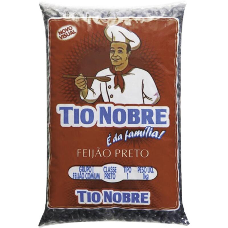 Feijão Preto Tio Nobre Tipo 1 1kg